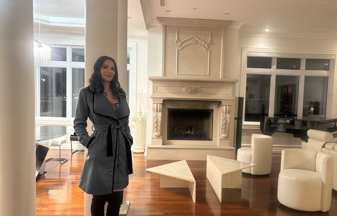 joelle bitar visiting investment properties in montreal